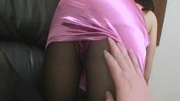 DRESS AND PANTIES SATIN PINK MASTRUBATION